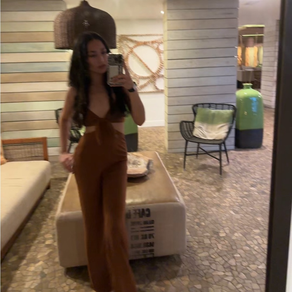 Windsor Brown Jumpsuit